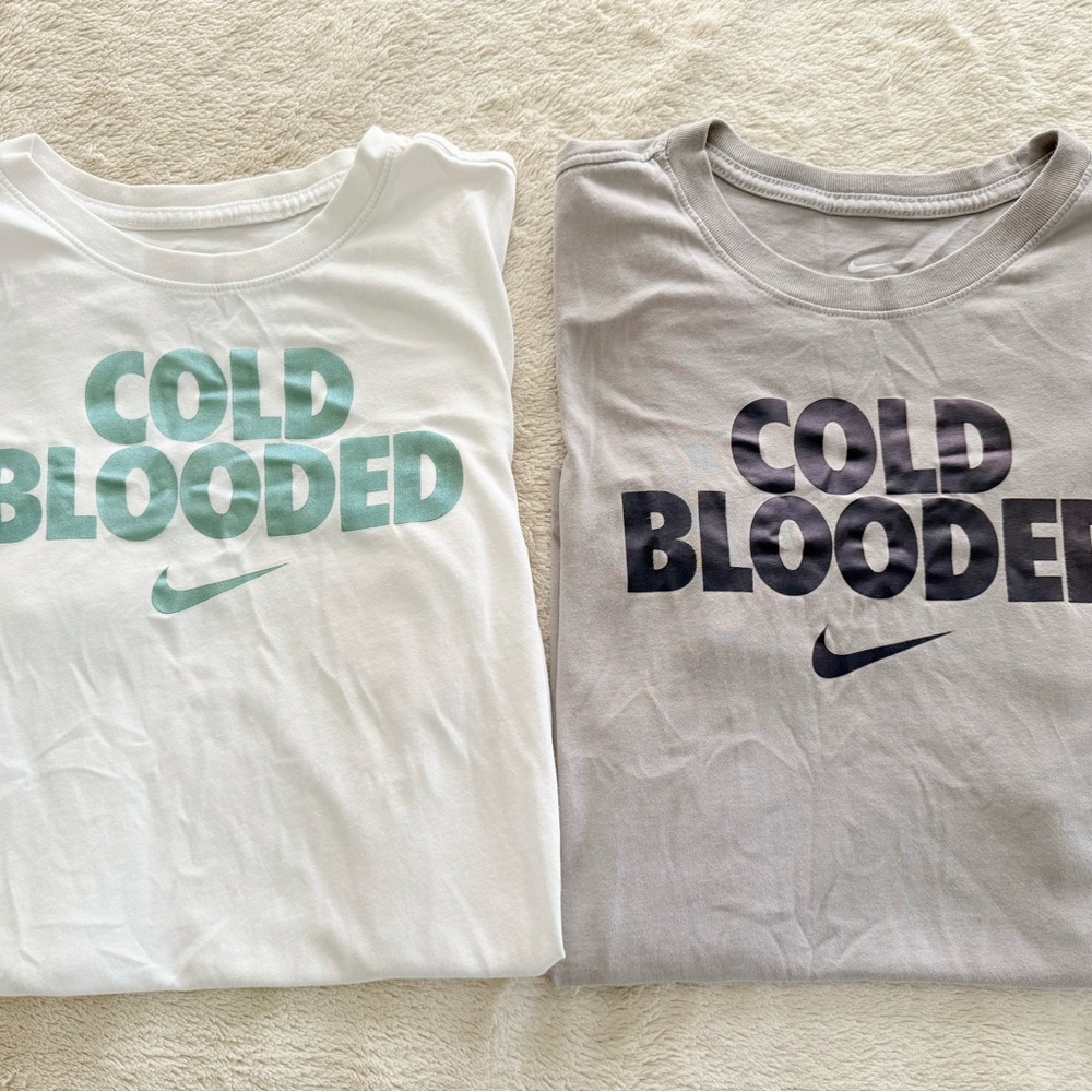 Nike Men’s Dri-Fit Cold Blooded Graphic Tees size M